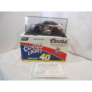 REVELL 1:24 Diecast Car #40 COORS LIGHT 1997  Monte Carlo Robby Gordon COA